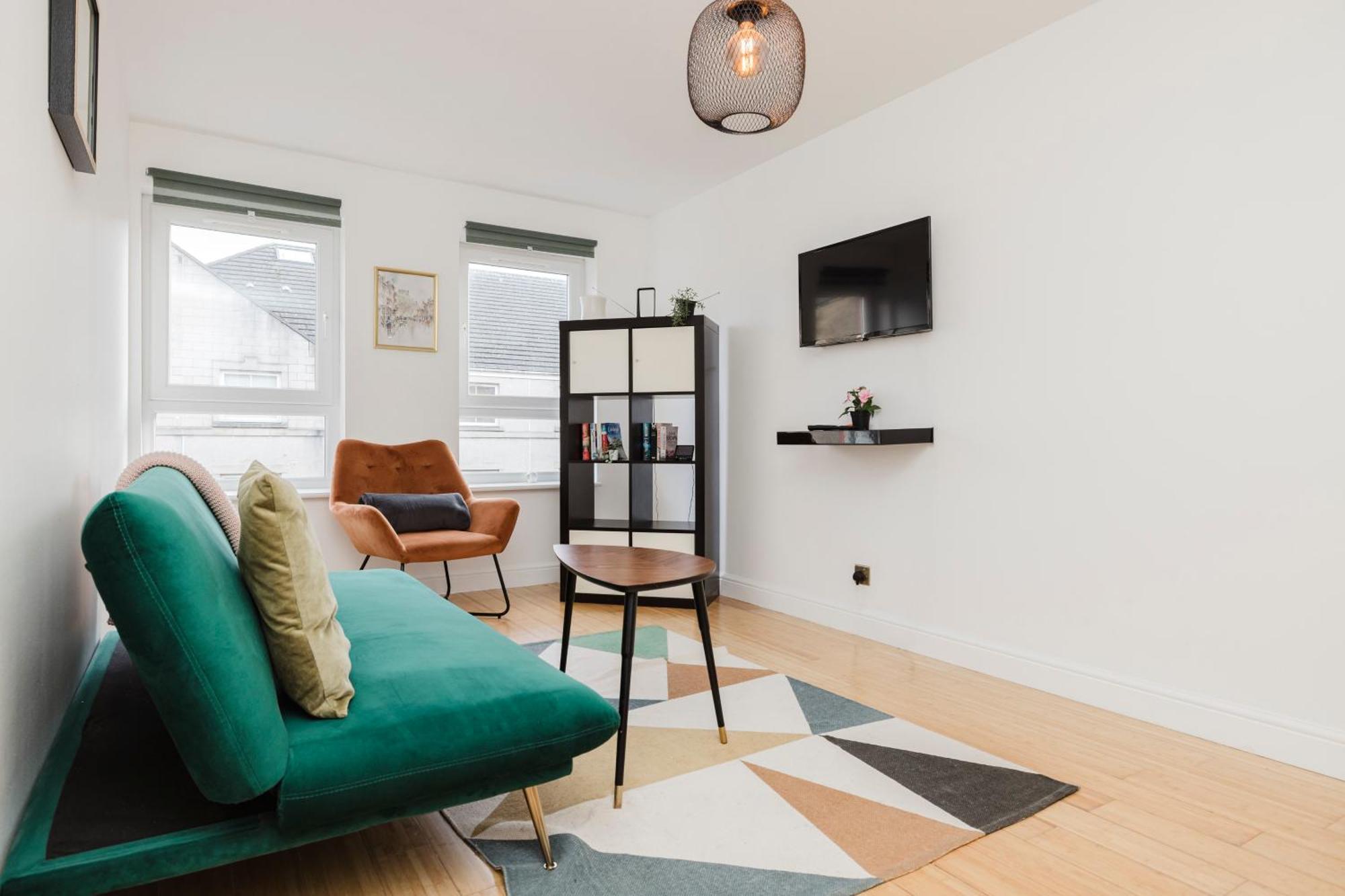 Apartamento Joivy Welcoming Flat Near Park Edimburgo Exterior foto
