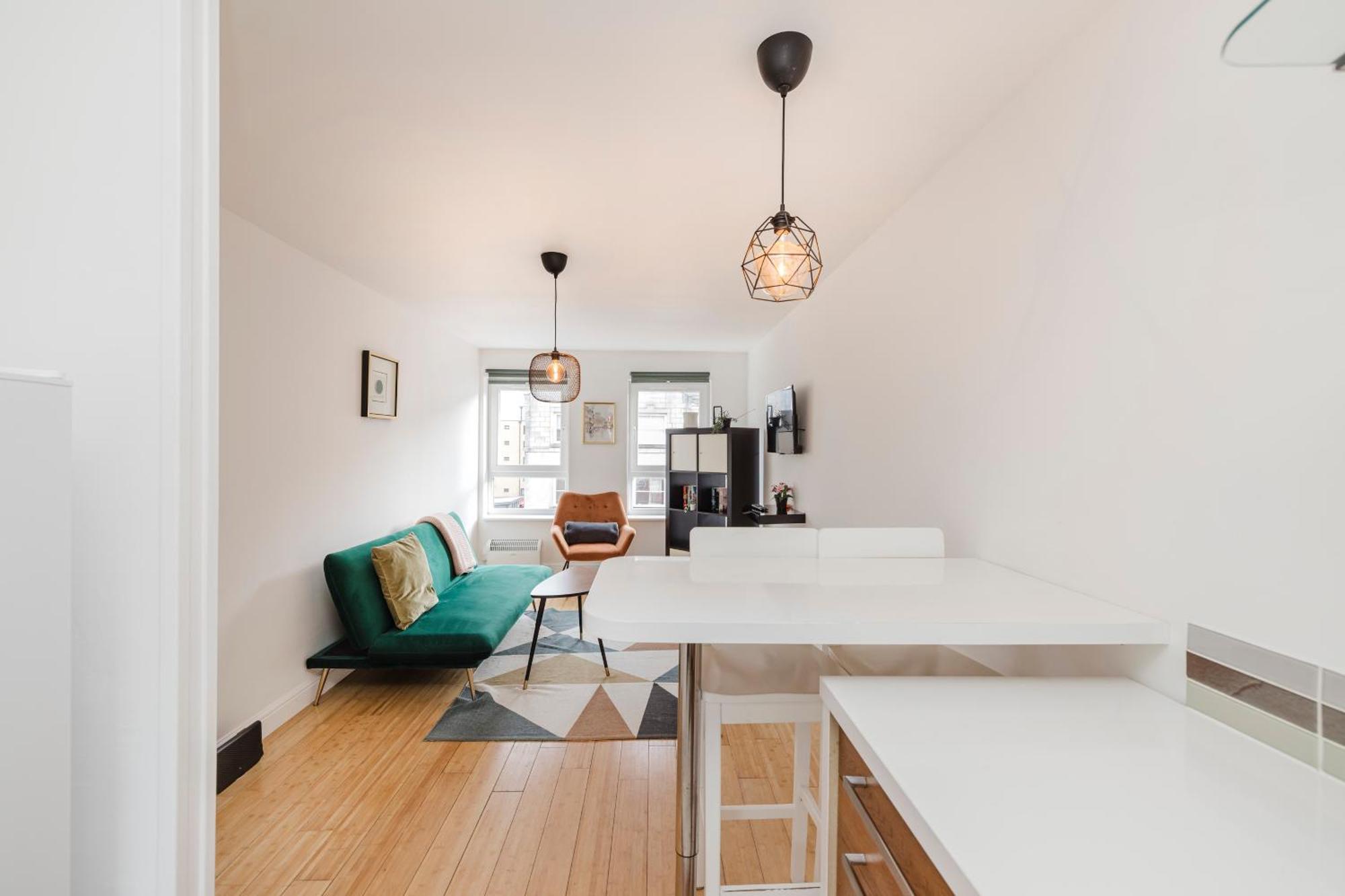 Apartamento Joivy Welcoming Flat Near Park Edimburgo Exterior foto