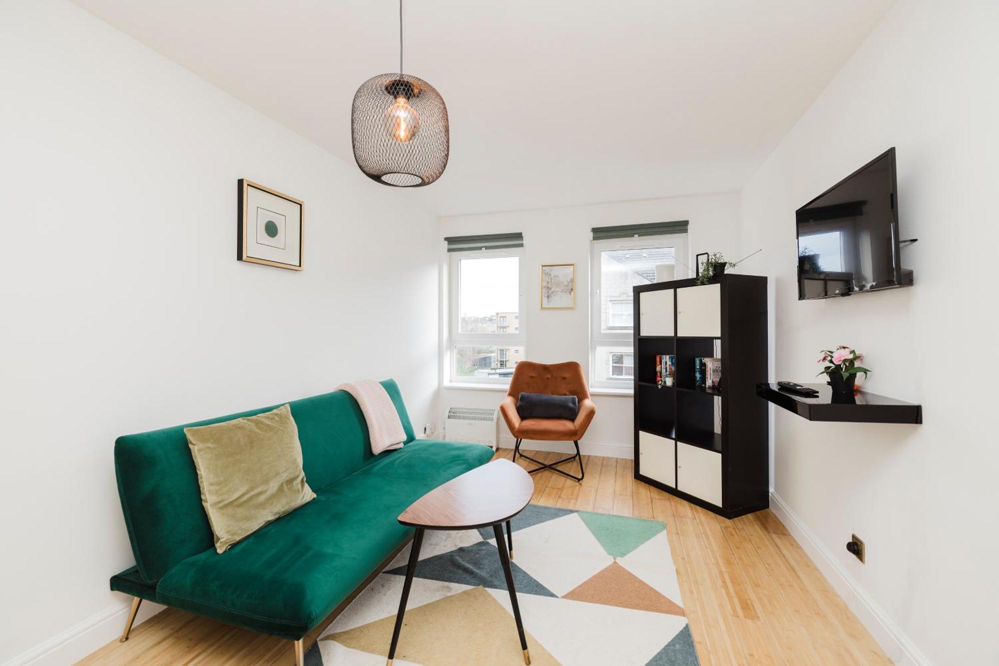 Apartamento Joivy Welcoming Flat Near Park Edimburgo Exterior foto